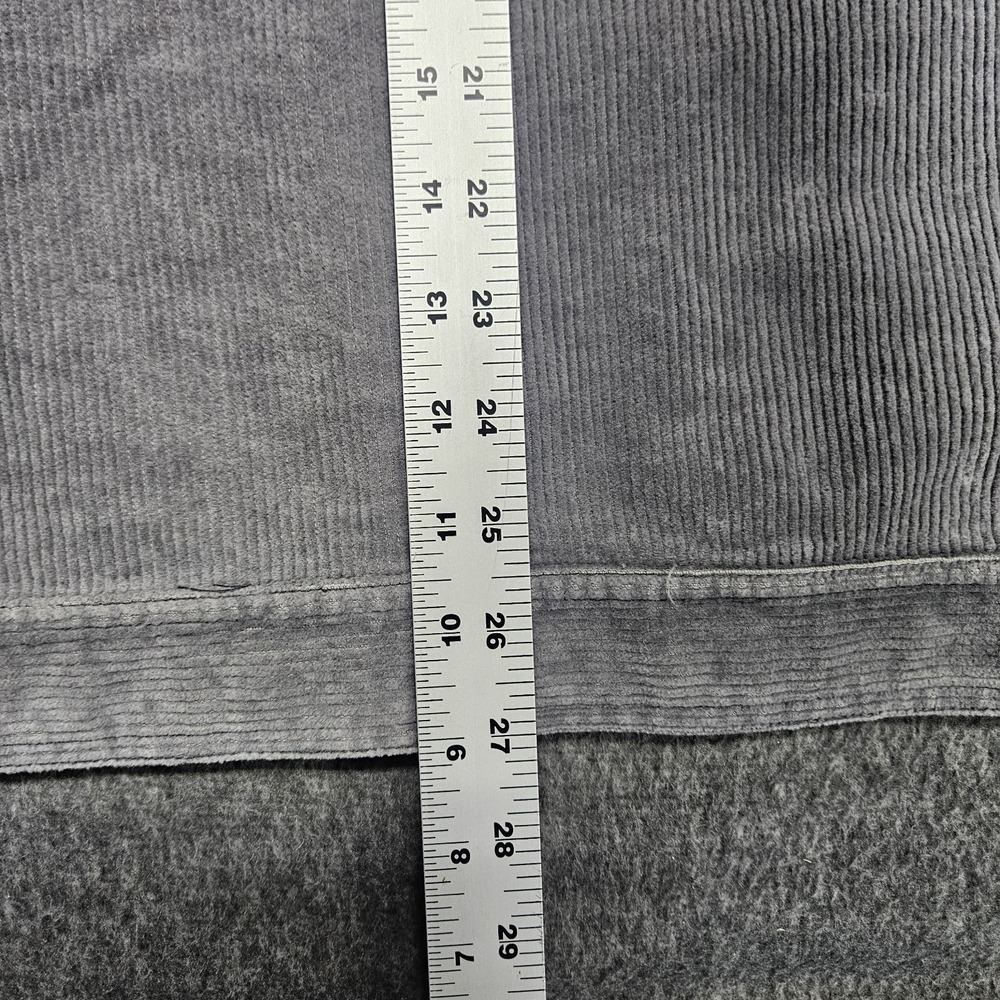 Carbon 2 Cobalt Jacket Mens L Gray Chore Coat Corduroy Pockets - Picture 10 of 10